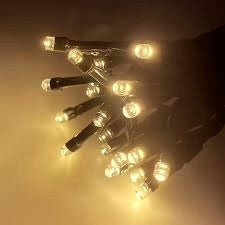 96 LED A BATTERIA FILO VERDE