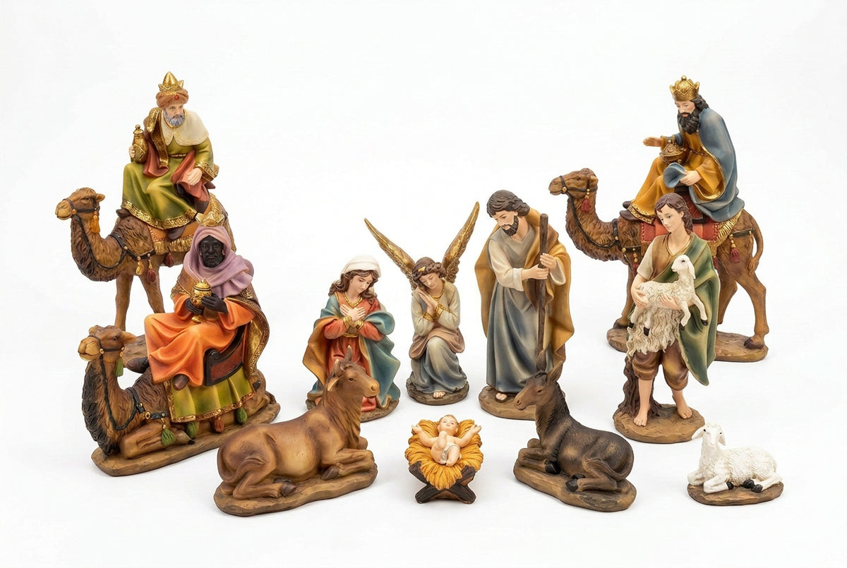 NATIVITÀ RE MAGI SU CAMMELLO 11 PZ 00993