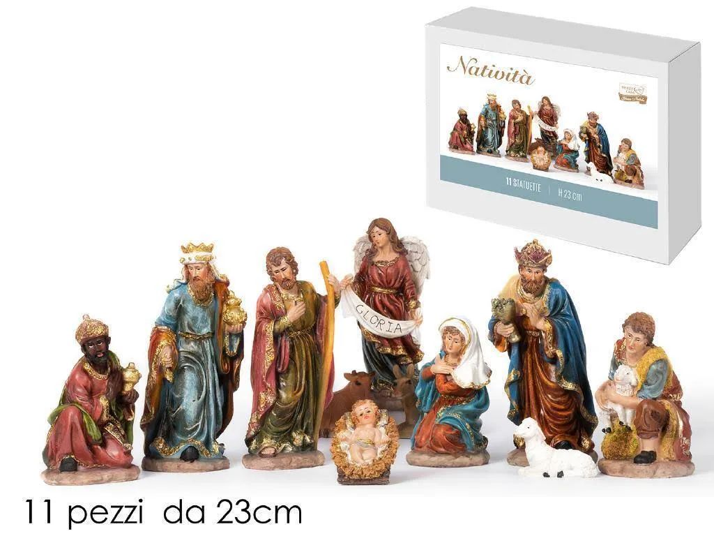 NATIVITÀ 11 PZ CM 23