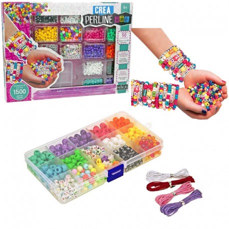 CREA BRACCIALETTI CON PERLINE