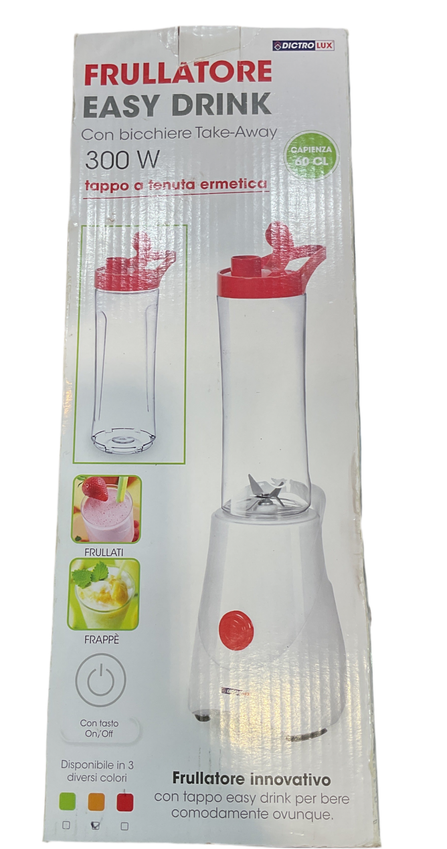 FRULLATORE CON BICCHIERE TAKE-AWAY