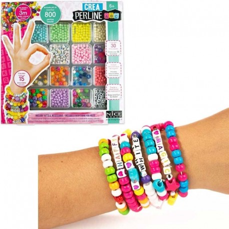 CREA BRACCIALETTI CON PERLINE
