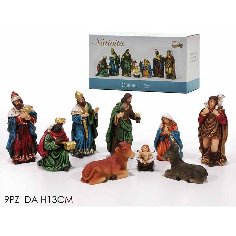 NATIVITÀ 9 PZ CM 13