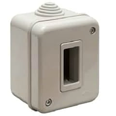 CASSETTA STAGNO SENZA SPORTELLO COMPATIBILE GEWISS TOP SYSTEM E MAGIC