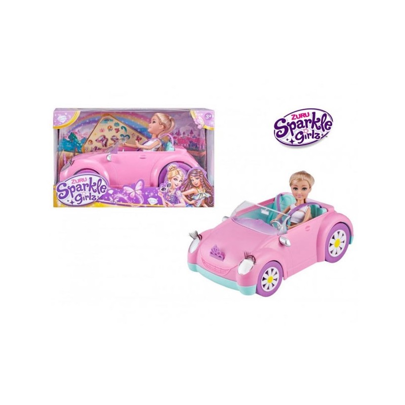 AUTOMOBILE CABRIO CON BAMBOLA