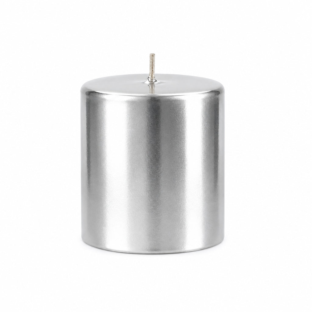 CANDELA IN CERA ARGENTO
