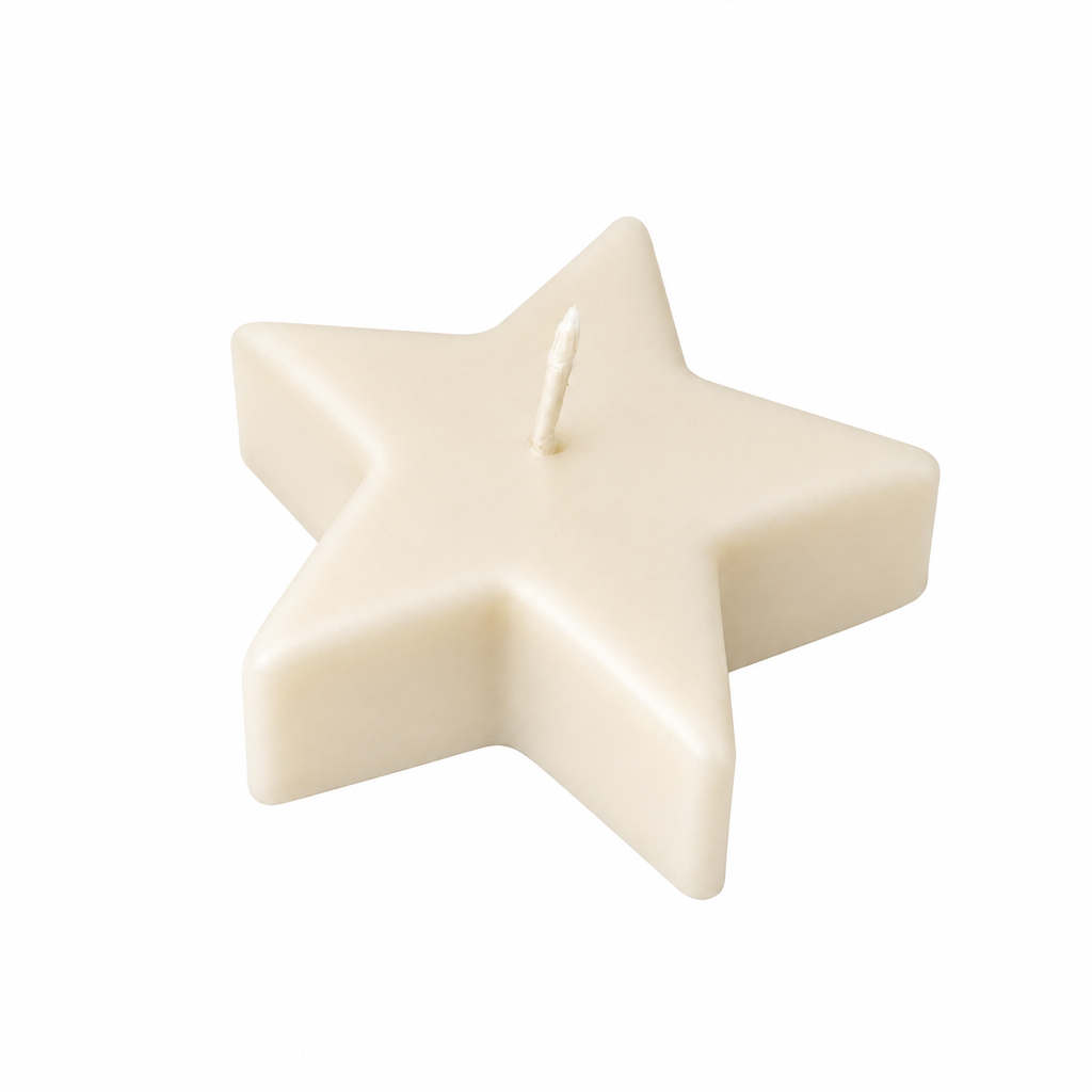 CANDELA STELLA IN CERA