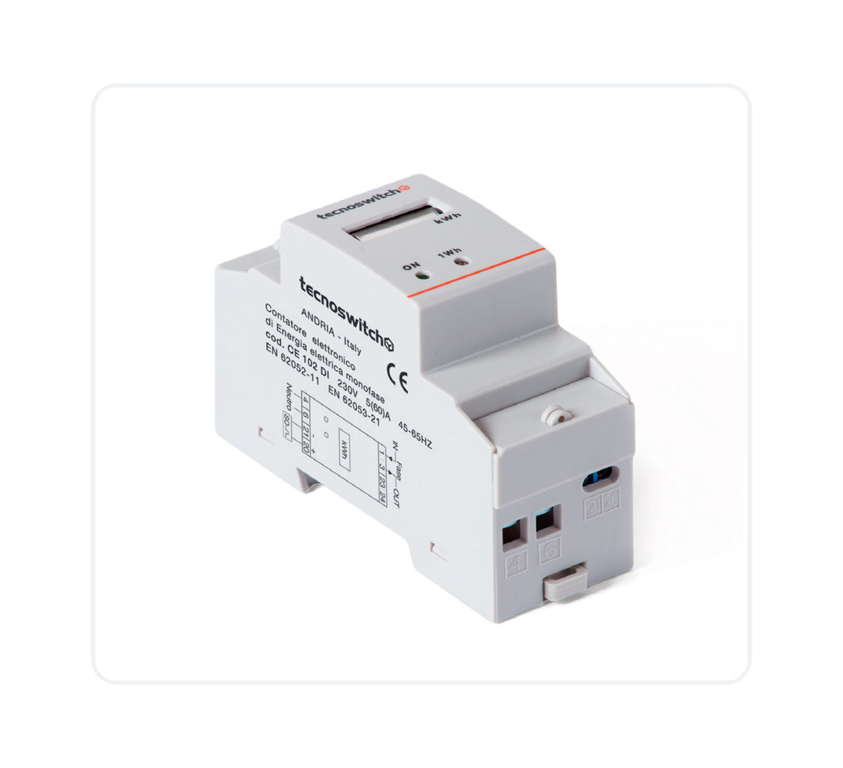 CONTATORE ELETRICO MODULARE