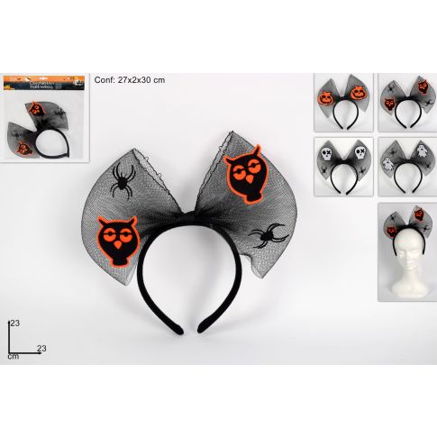 CERCHIETTO HALLOWEEN CON VELO