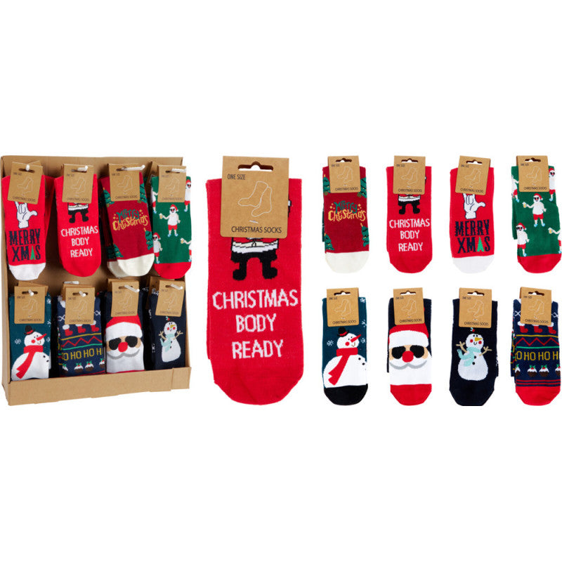 CALZINI NATALE 8ASS.