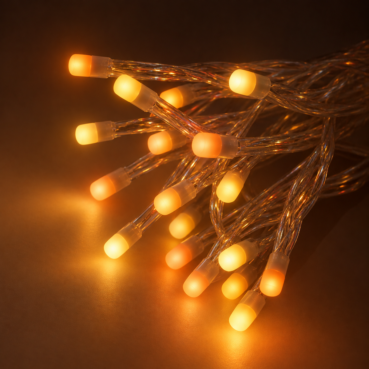 300 LED OPACHI PREQÙ FILO TRASPARENTE