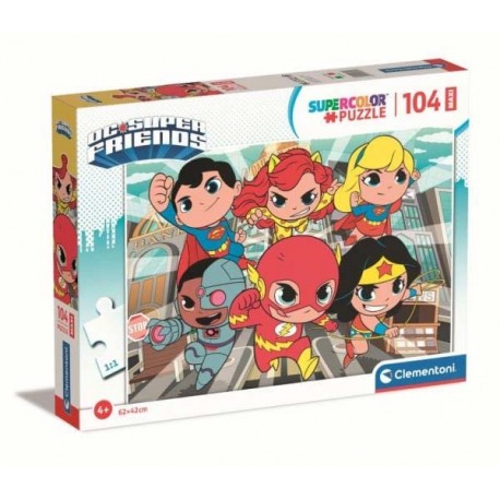 DC SUPER FRIENDS PUZZLE 104 PZ MAXI