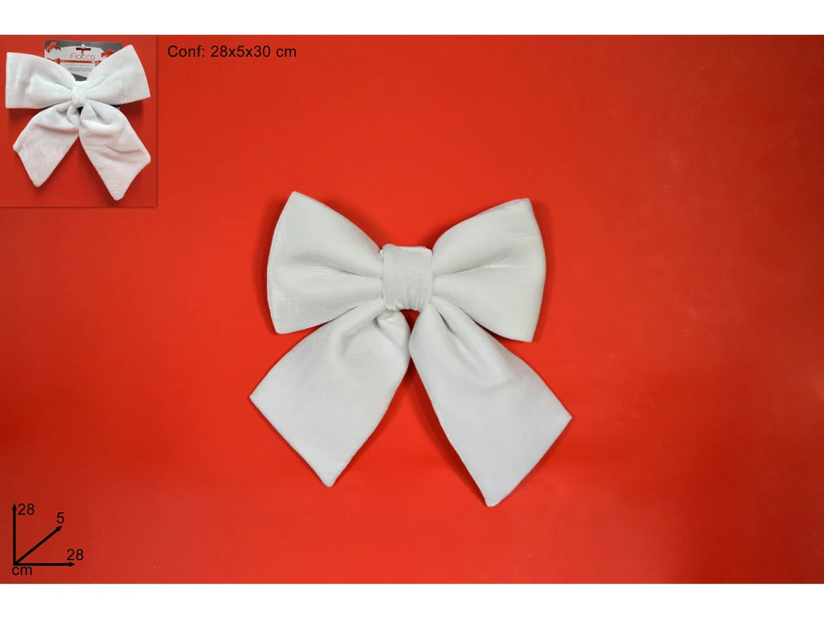 FIOCCO  VELLUTO  BIANCO