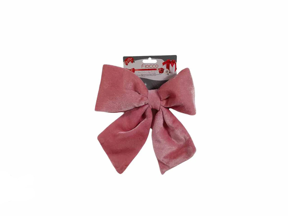 FIOCCO VELLUTO ROSA