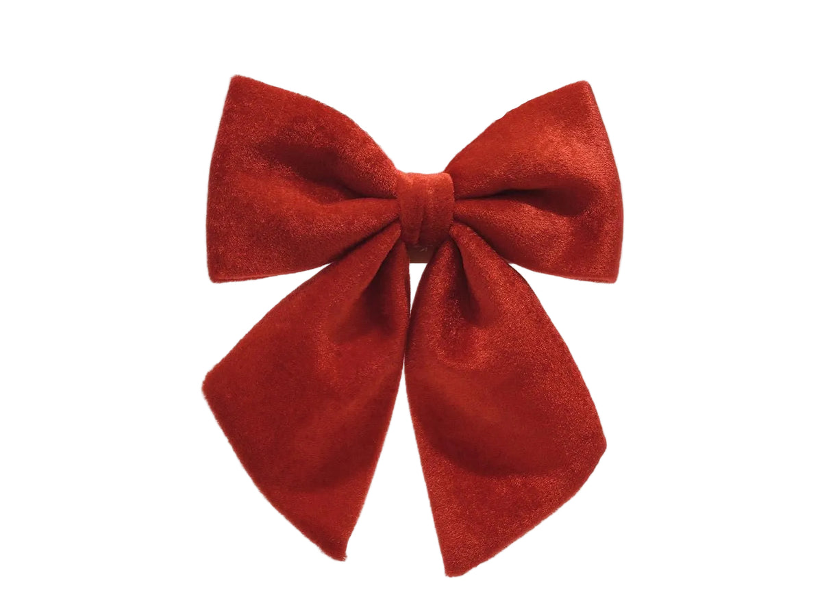FIOCCO VELLUTO ROSSO
