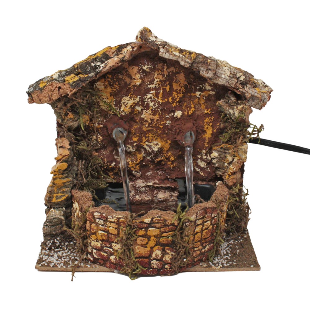 FONTANA CON POMPA 2 GETTI