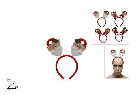 CERCHIETTO NATALIZIO CON RENNA