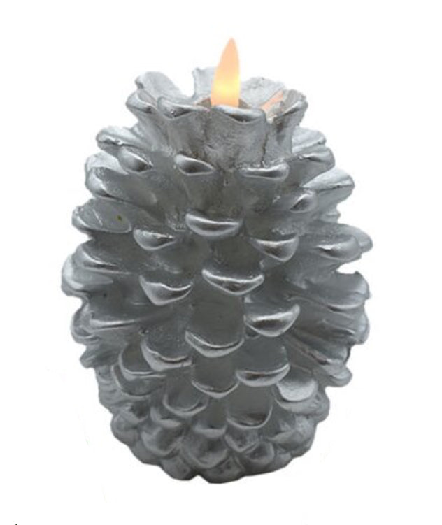 CANDELA LED SENZA FIAMMA PER INTERNI FORMA PIGNA