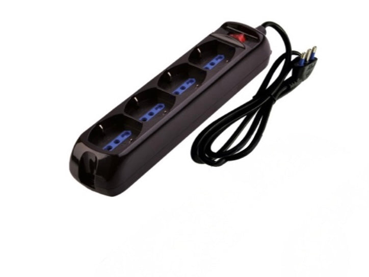 MULTIPRESA 4 POSTI CON INTERRUTTORE