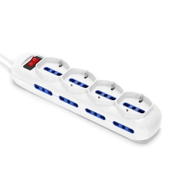 MULTIPRESA 12 POSTI CON INTERRUTTORE