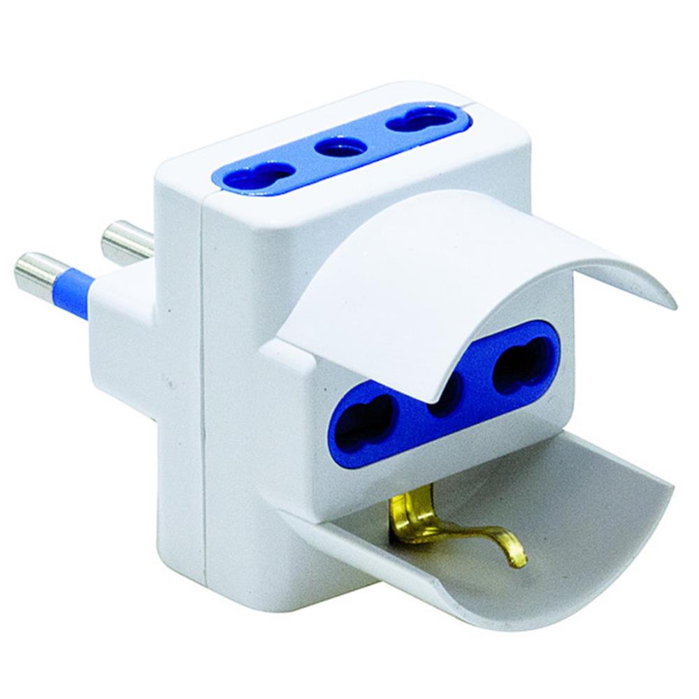 TRIPLA 10A SCHUKO/BIVALENTE