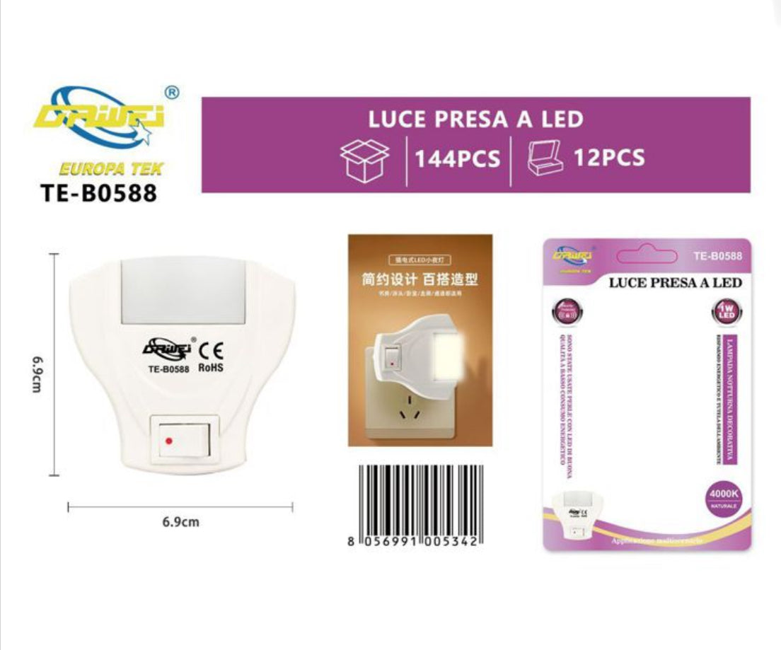LUCE PRESA LED
