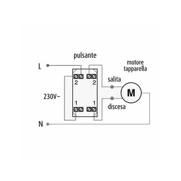 DOPPIO PULSANTE COMPATIBILE LIVING LIGHT