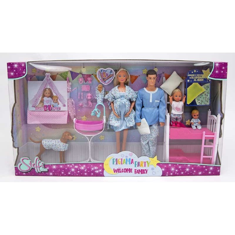 STEFFI LOVE PIGIAMA PARTY WELCOME FAMILY