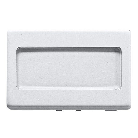 PULSANTE PORTANOME LUMINOSO GEWISS TOP SYSTEM WHITE