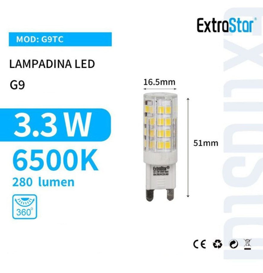 LAMPADA LED G9