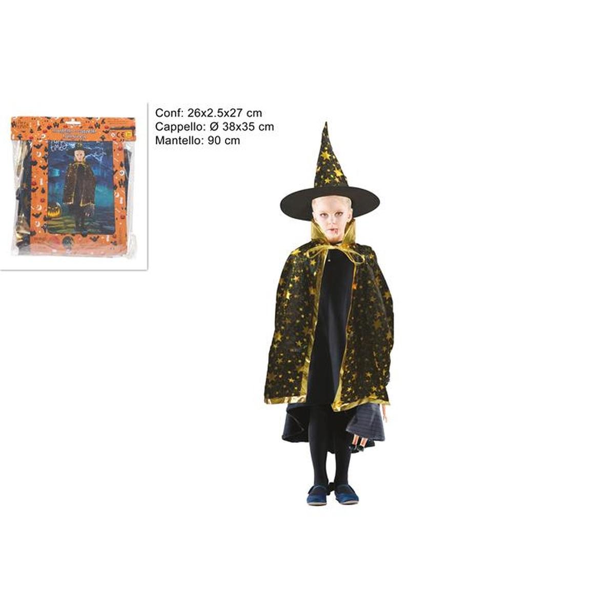 MANTELLO E CAPPELLO HALLOWEEN