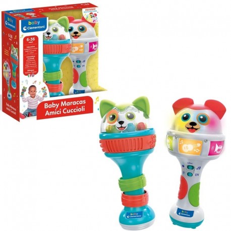 BABY MARACAS AMICI CUCCIOLI