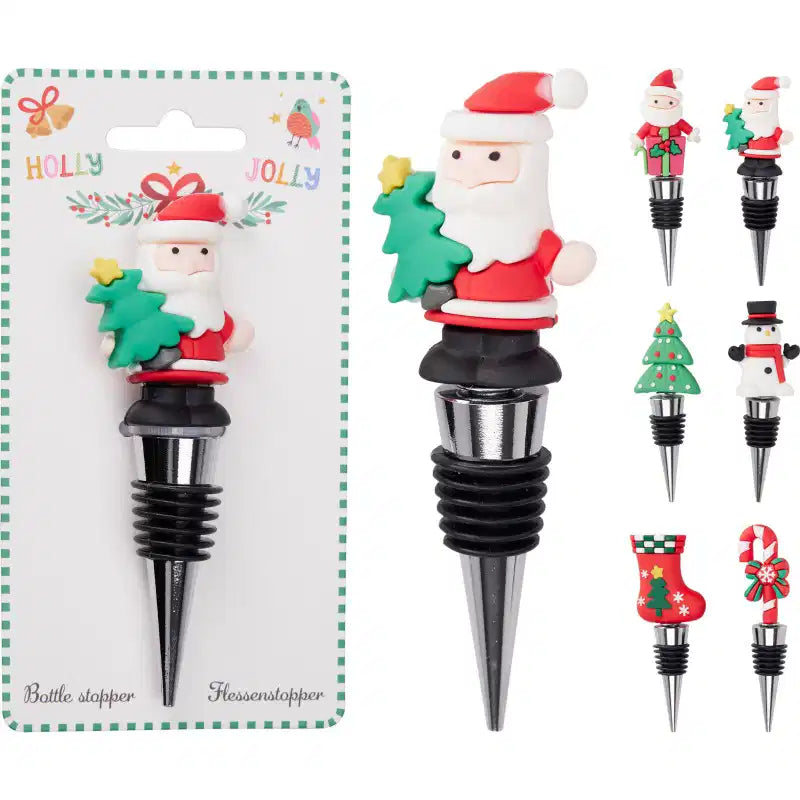 TAPPO BOTTIGLIA NATALE 6ASS.