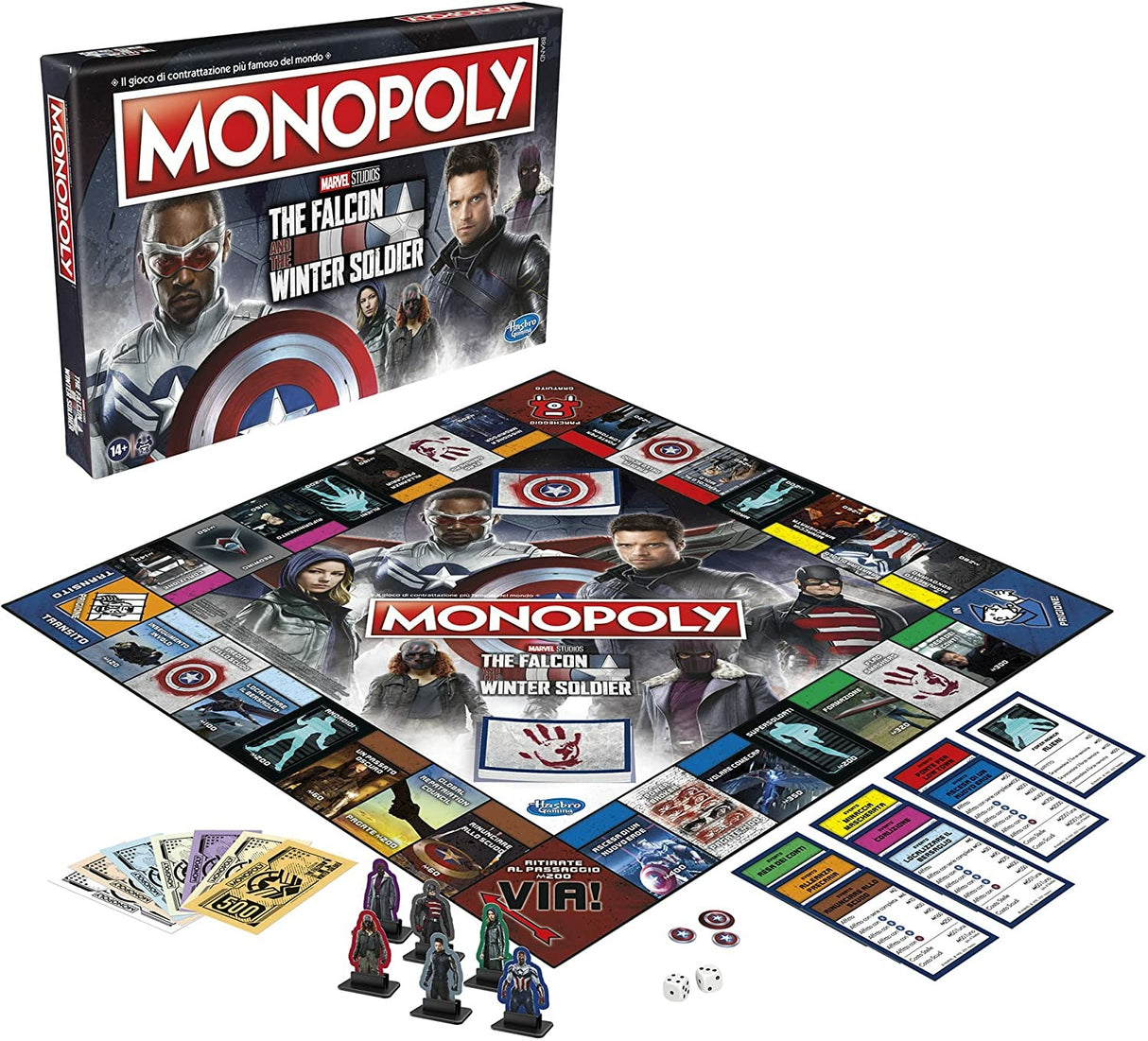 MONOPOLY THE FALCON AND THE WINTER SOLDIER