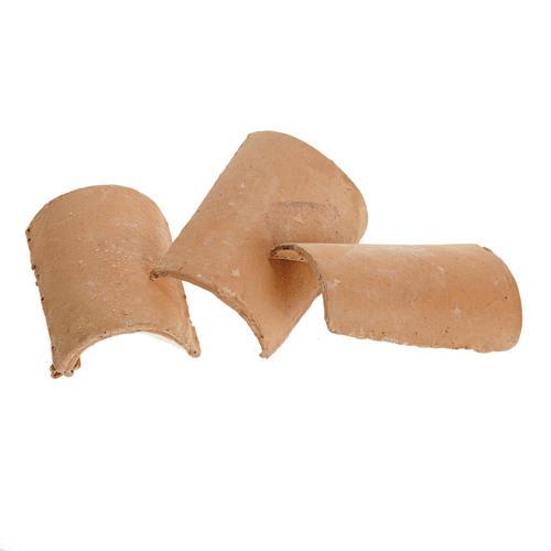 SET TEGOLE EFFETTO TERRACOTTA CM 8