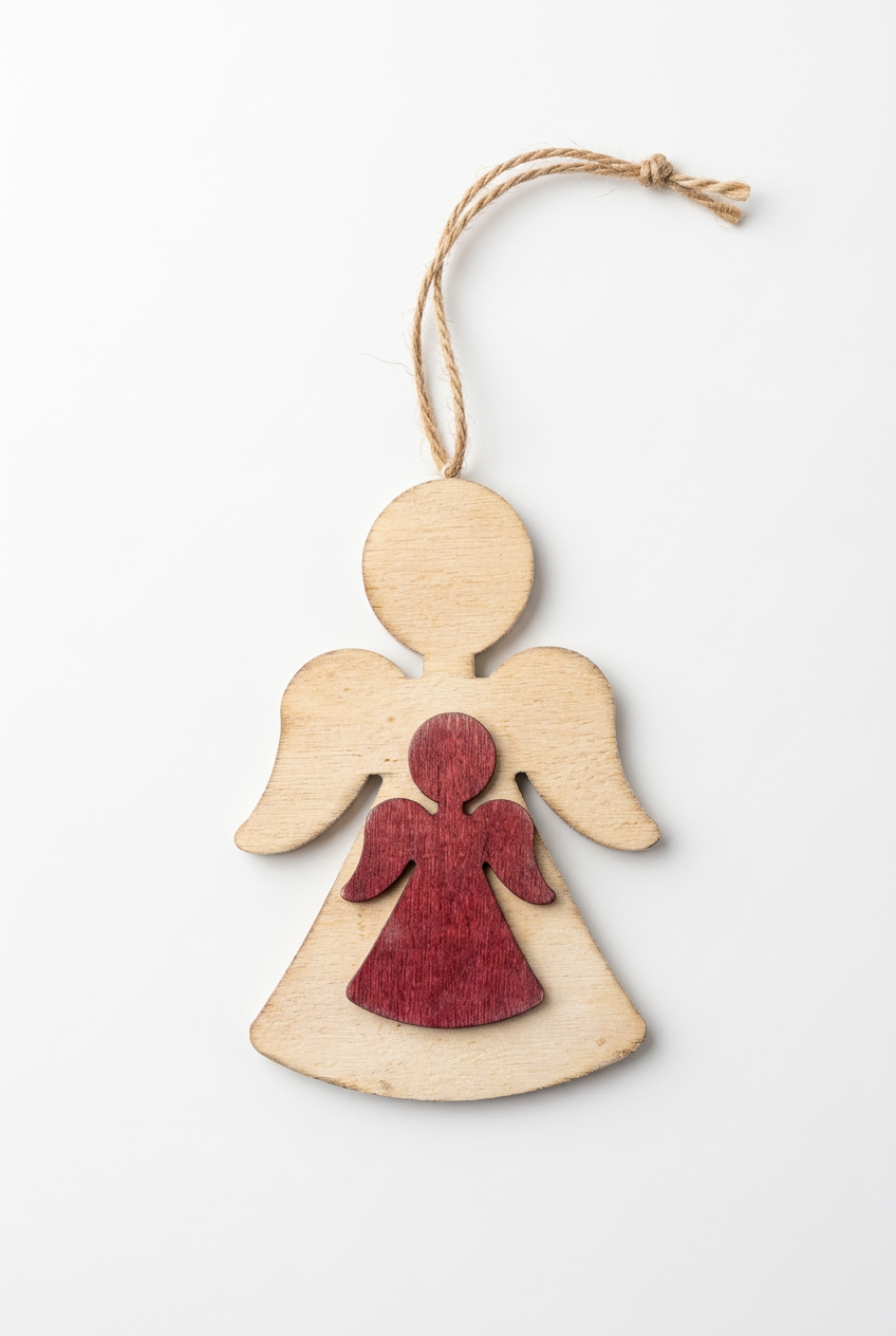 APPENDINO IN LEGNO ROSSO