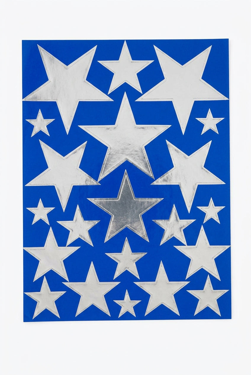 ADESIVI STELLE FOGLI XL