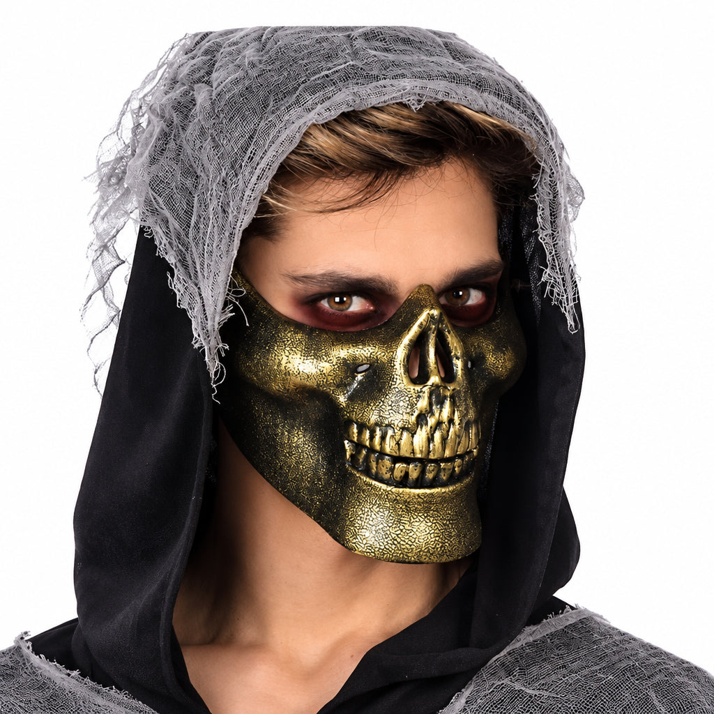 MASCHERA MEZZO VOLTO TESCHIO