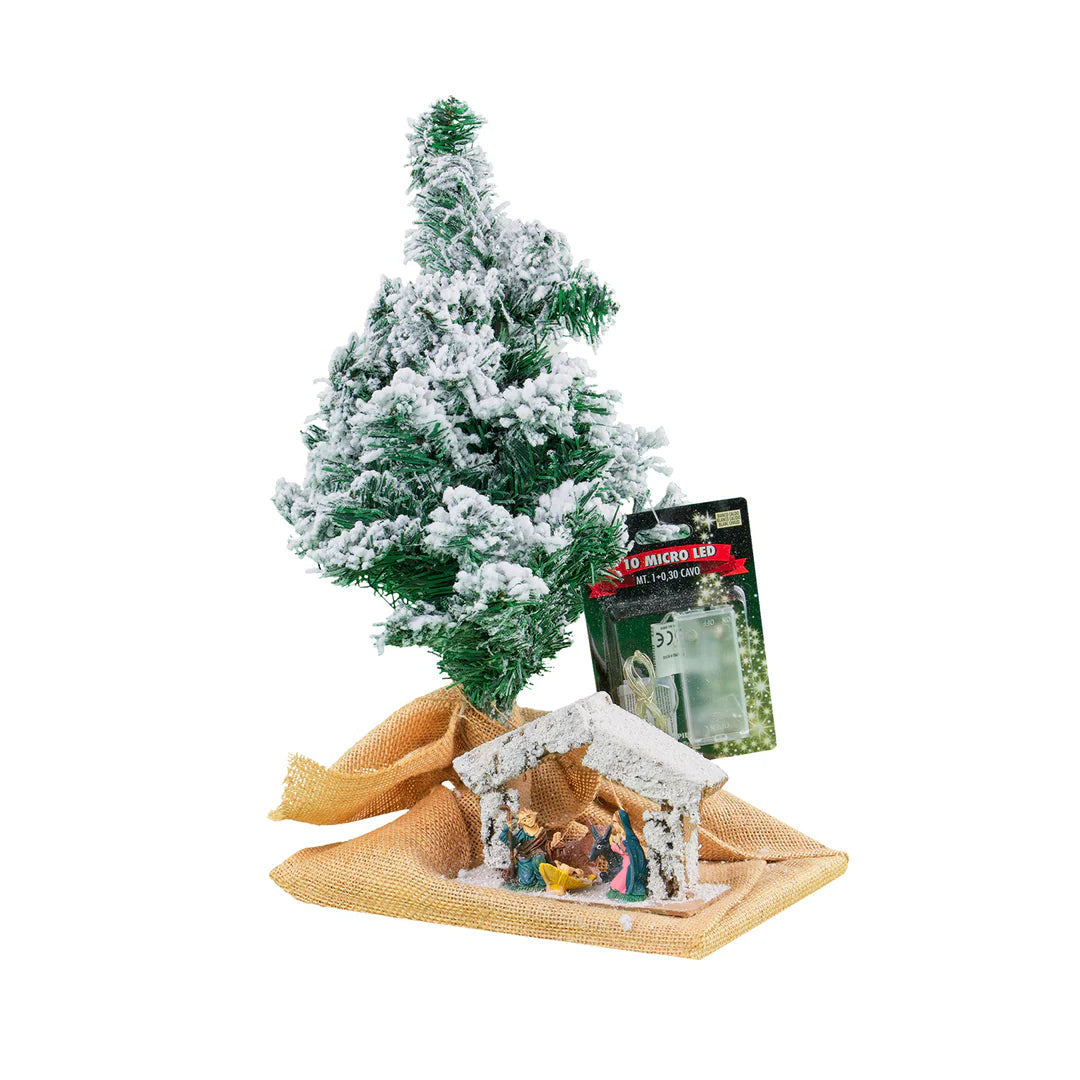 ALBERINO CON NATIVITA' LUMINOSO