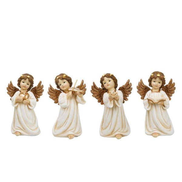 ANGELO DECORATIVO CON LED 25CM