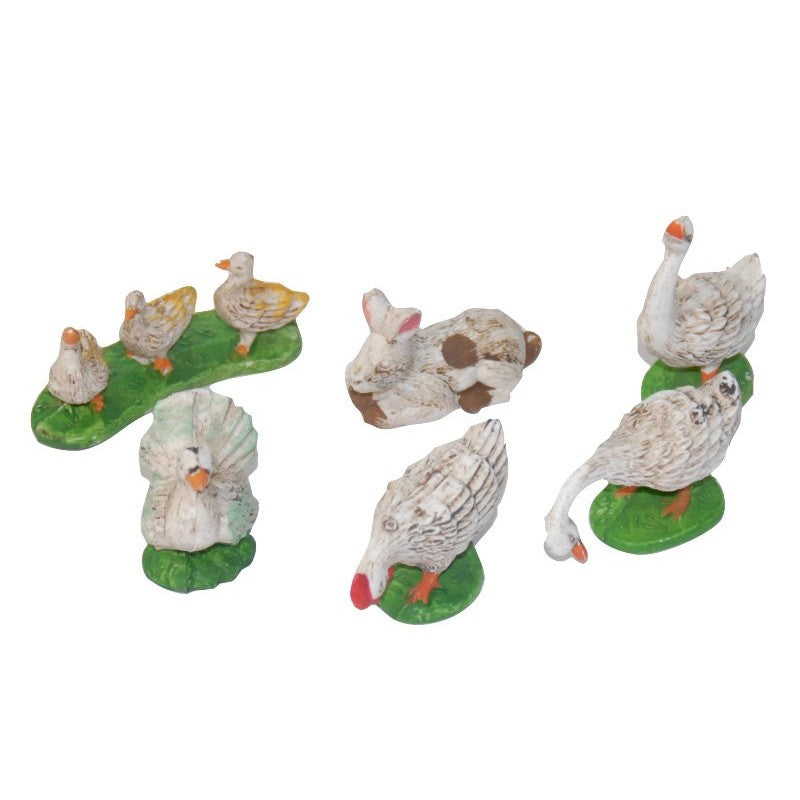 ANIMALI DA CORTILE SET 6 PZ