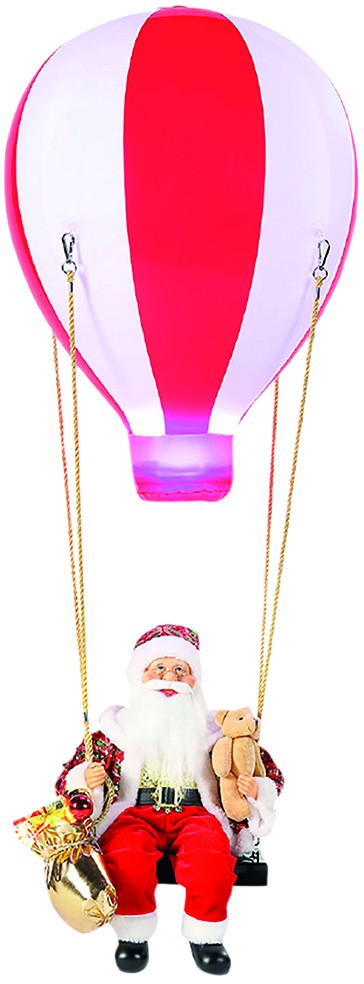 BABBO NATALE CON MONGOLFIERA