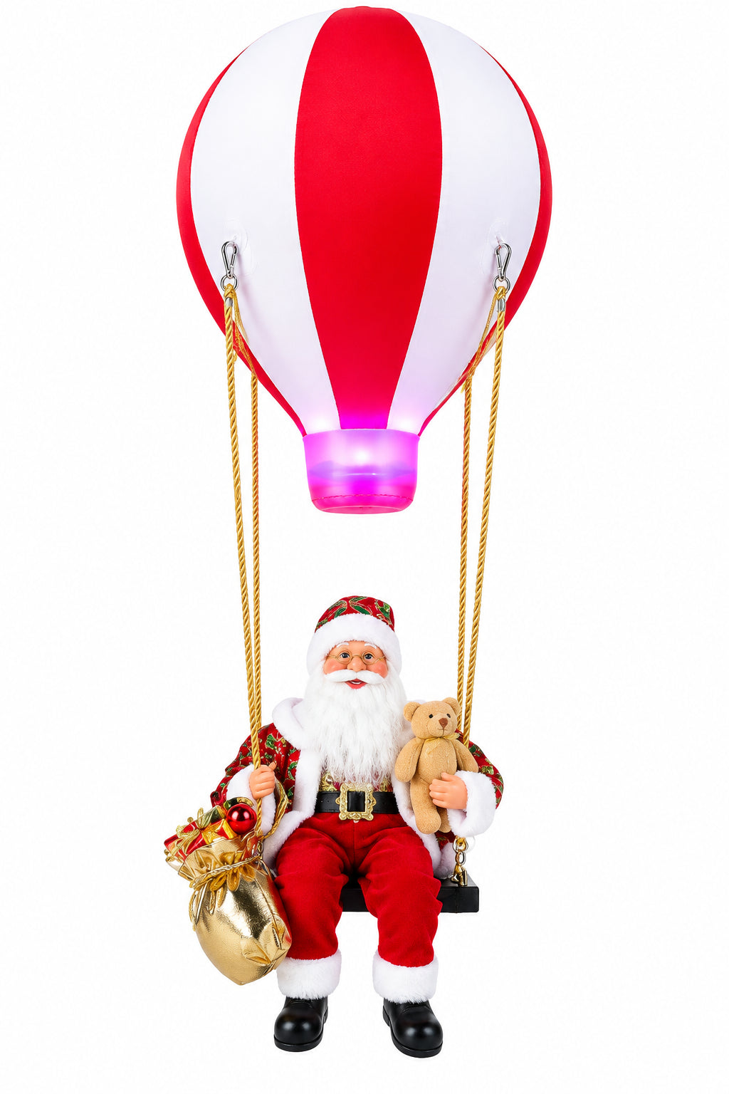 BABBO NATALE CON MONGOLFIERA