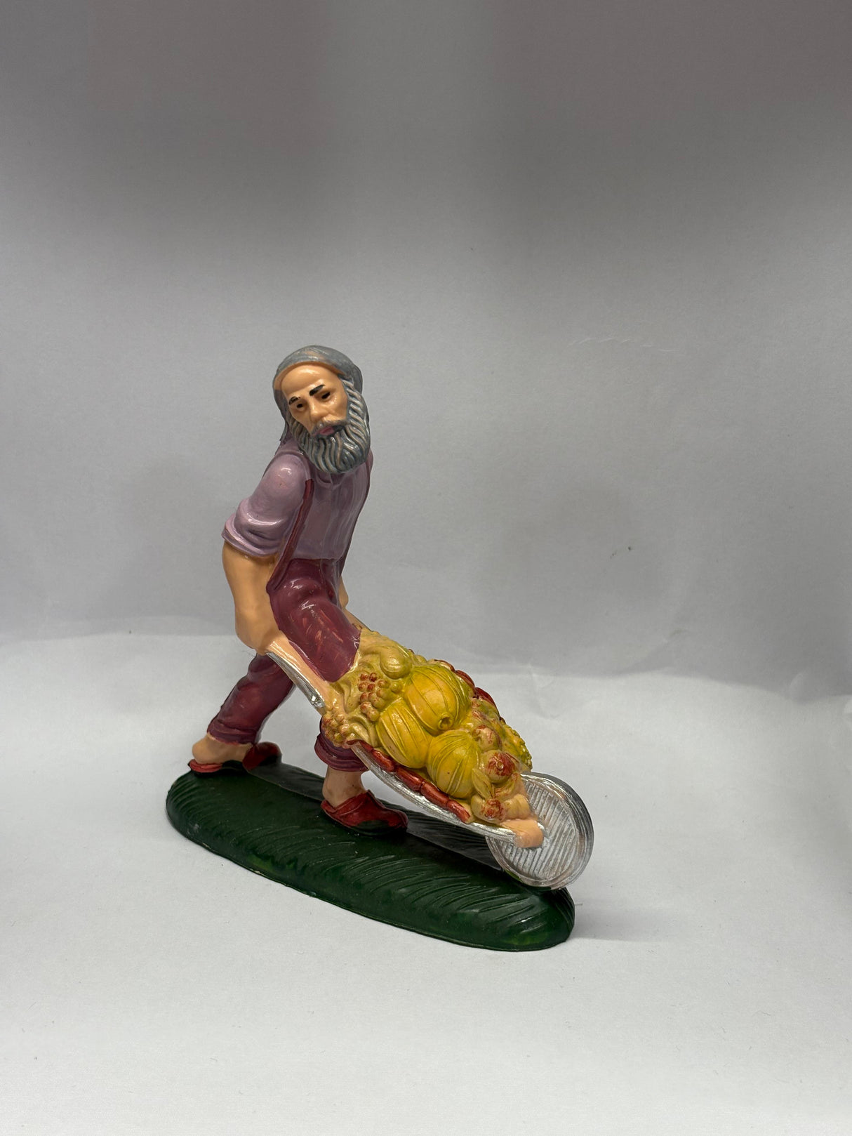 CONTADINO CON CARRIOLA CM 10