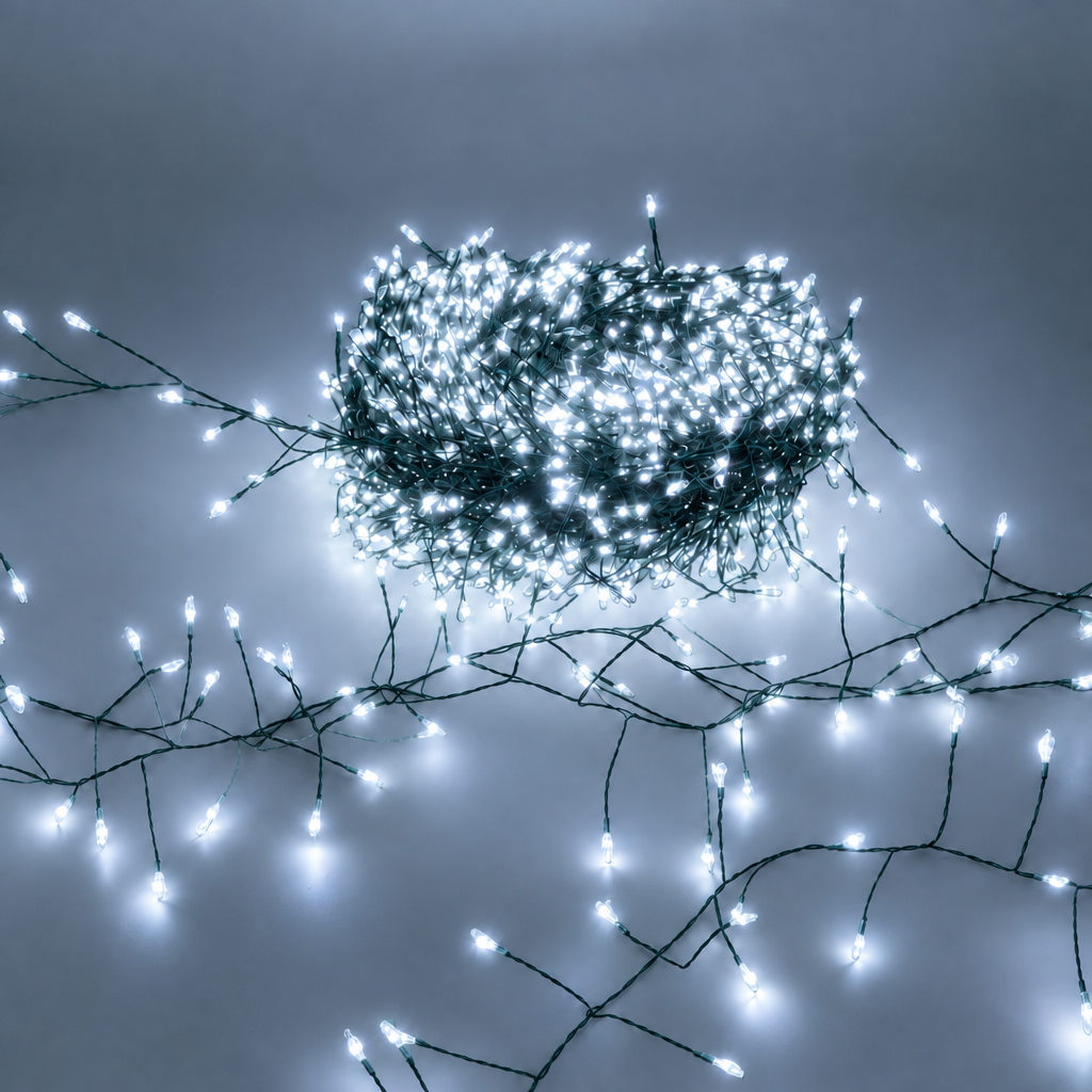 360 NANO LED CLUSTER FILO MODELLABILE VERDE