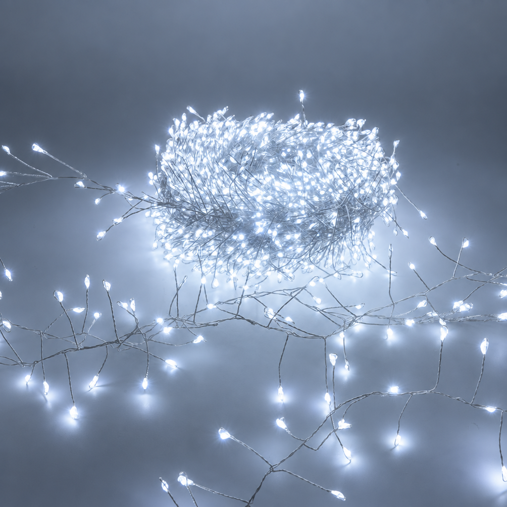 360 NANO LED CLUSTER FILO MODELLABILE ARGENTO