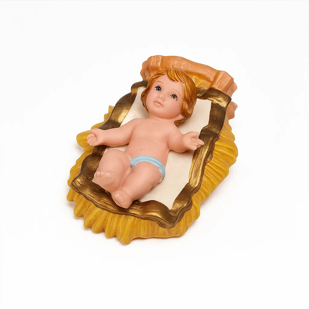 GESÚ BAMBINO CON CULLA CM 3.5 IN PLASTICA