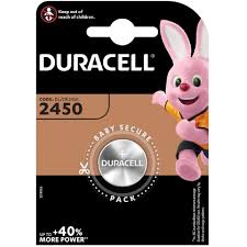 BATTERIA "CR 2450" DURACELL