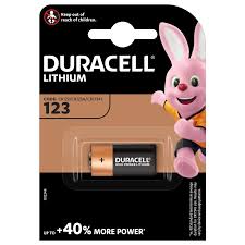 BATTERIA "123" DURACELL