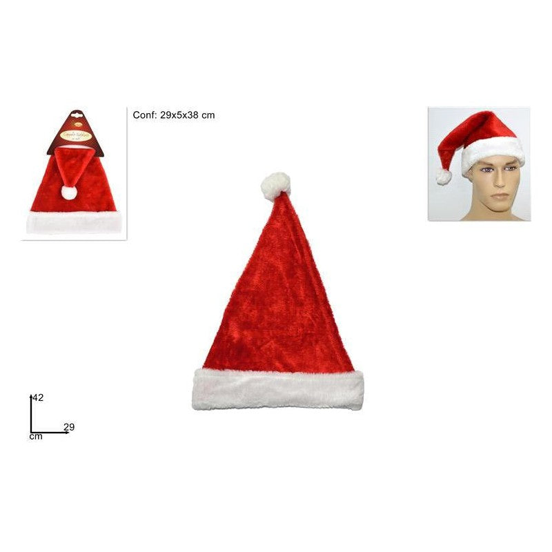 CAPPELLO BABBO NATALE IN VELLUTO